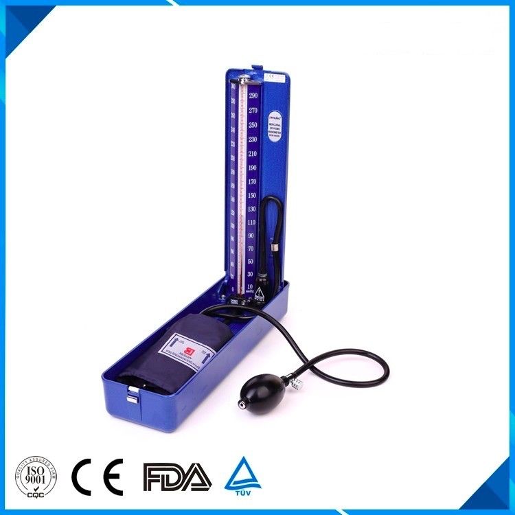 BM-1125 Best Selling Euro Type PVC/Latex Mercury Sphygmomanometer with Good Qulaity  home and hospital use