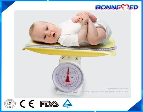 BM-1404  Cheap Portable Medical Hospital Mechanical Infant Scale with Tray Baby Scale with CE&RoHS, Baby Weighing Scales