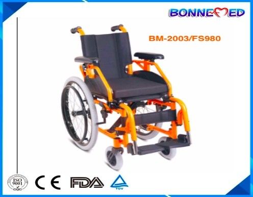 BM-2003/FS980 2018Newest Best Price Manual Wheelchair ,Detachable Wheelchair/Foshan Wheelchair/Aluminum Cheap Wheelchair